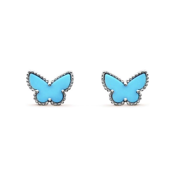 Van Cleef & Arpels Sweet Alhambra butterfly earstuds