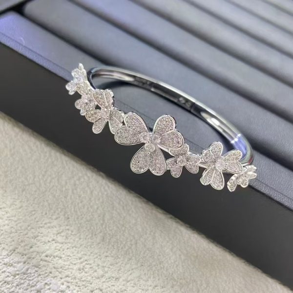 Van Cleef & Arpels Frivole bracelet, 7 flowers, medium model - Image 5