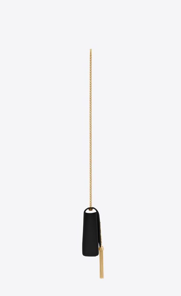 SAINT LAURENT KATE MEDIUM TASSEL IN GRAIN DE POUDRE EMBOSSED LEATHER - Image 4