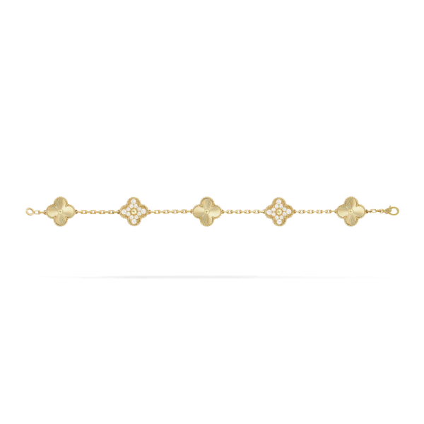 Van Cleef & Arpels Vintage Alhambra bracelet, 5 motifs - Image 3