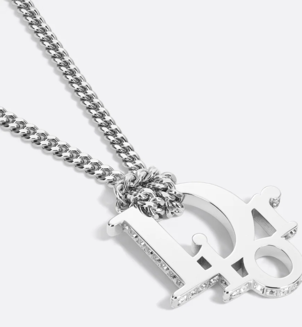 DIOR Oblique Pendant Necklace - Image 3