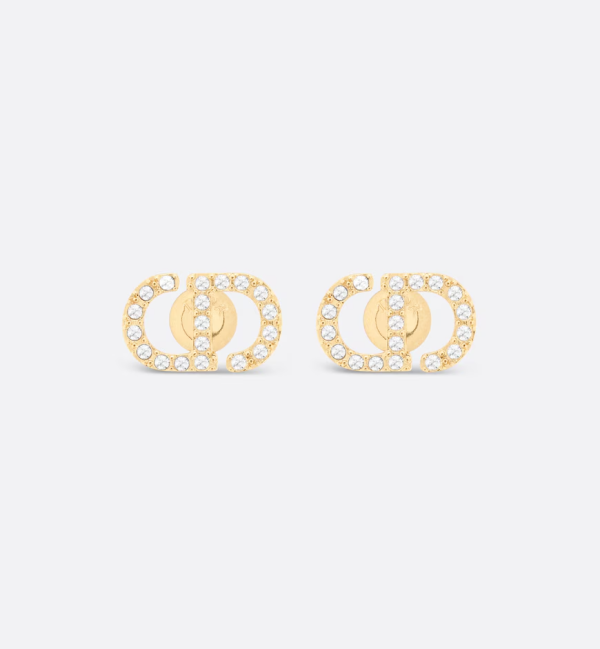 DIOR Petit CD Mini Stud Earrings