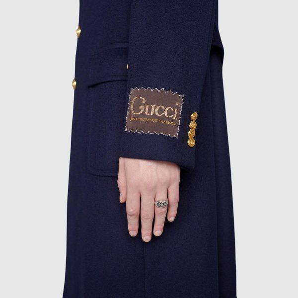 GUCCI INTERLOCKING G CHEVALIER RING IN SILVER - Image 3