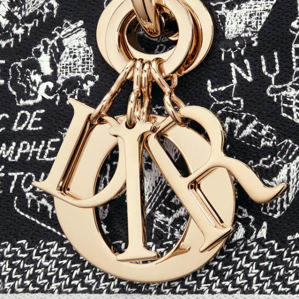 DIOR MEDIUM LADY D-LITE BAG - Image 6