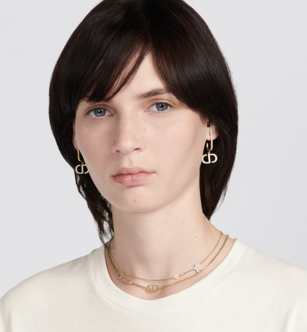 DIOR Petit CD Double Necklace - Image 2
