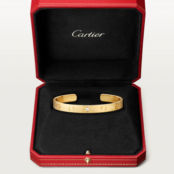 CARTIER LOVE BRACELET, 1 DIAMOND - Image 9