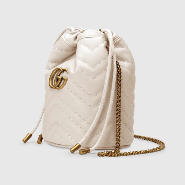 GUCCI MARMONT MINI BUCKET BAG - Image 2