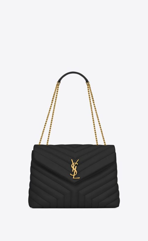 SAINT LAURENT LOULOU MEDIUM IN QUILTED LEATHER