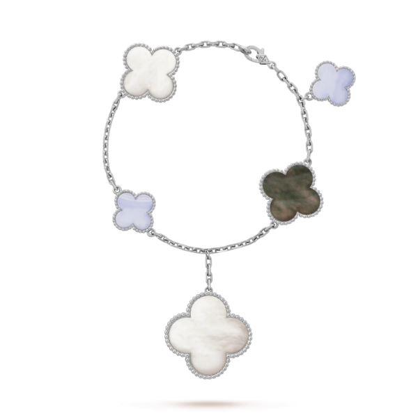 Van Cleef & Arpels Magic Alhambra bracelet, 5 motifs