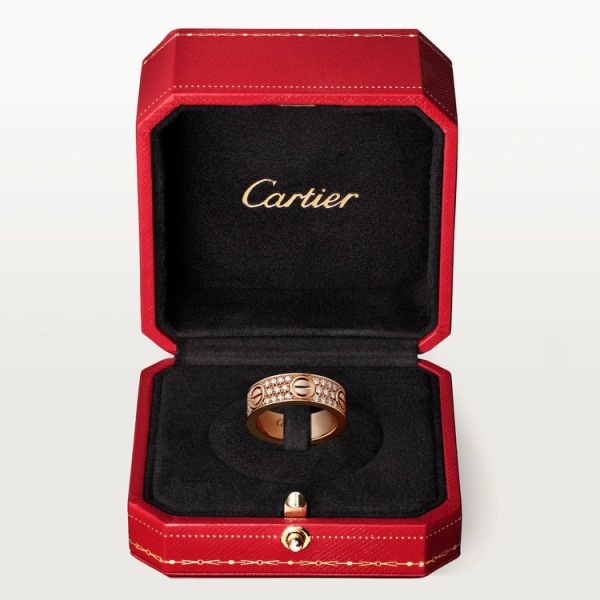 CARTIER LOVE RING, DIAMOND-PAVED - Image 6
