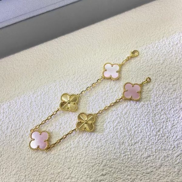 Van Cleef & Arpels Vintage Alhambra bracelet, 5 motifs - Image 4