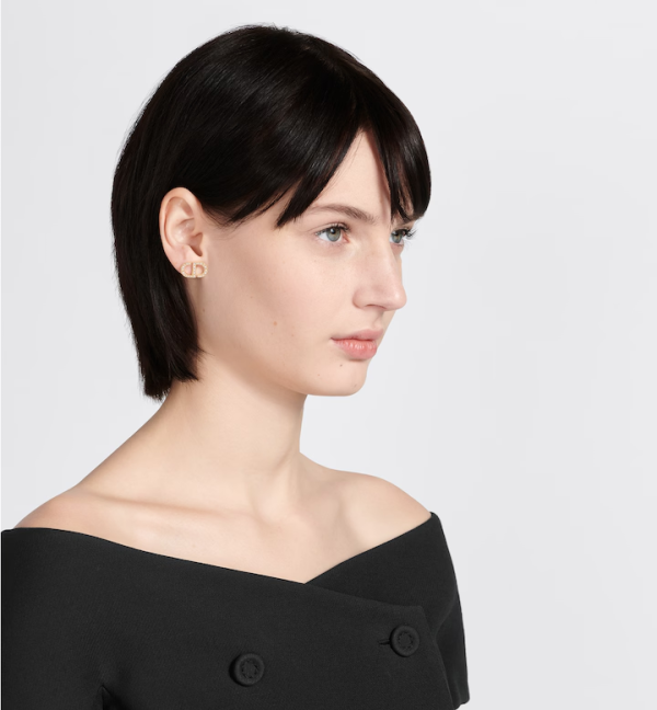 DIOR Petit CD Stud Earrings - Image 2