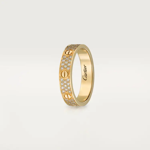 CARTIER LOVE WEDDING BAND, DIAMOND-PAVED - Image 2
