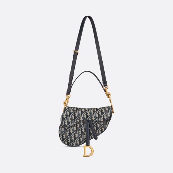 DIOR SADDLE BAG WITH STRAP - Image 5