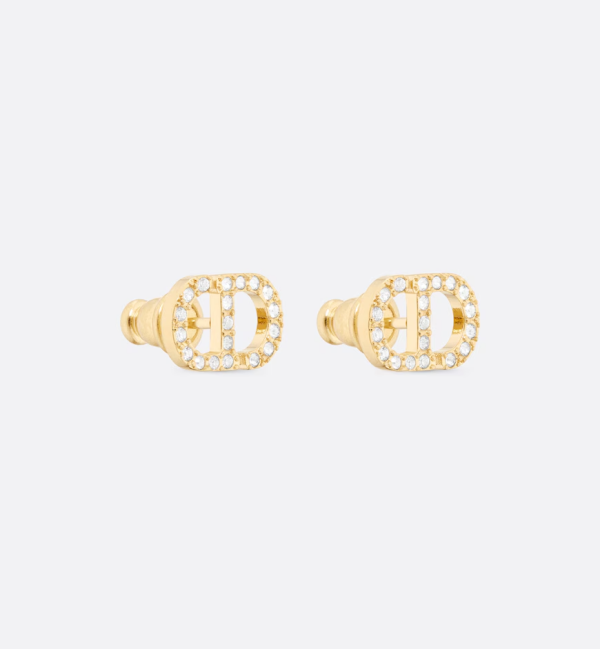 DIOR Petit CD Mini Stud Earrings - Image 3