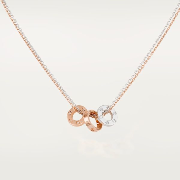 CARTIER LOVE NECKLACE, 6 DIAMONDS