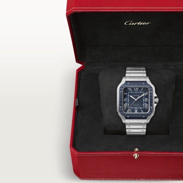 CARTIER SANTOS DE  WATCH LARGE MODEL - Image 7