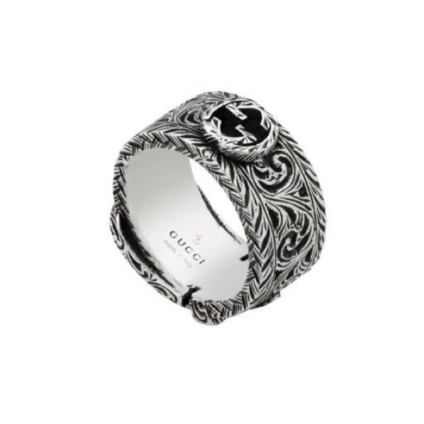 GUCCI Interlock Garden Ring SiLVer