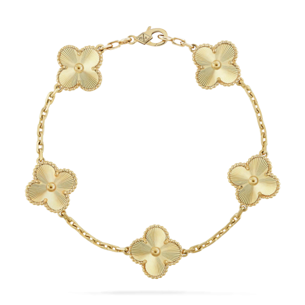 Van Cleef & Arpels Vintage Alhambra bracelet, 5 motifs