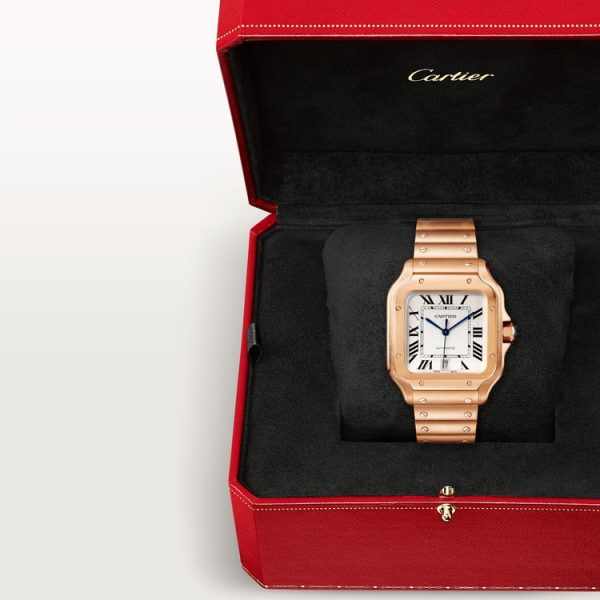 CARTIER SANTOS DE  WATCH LARGE MODEL - Image 4