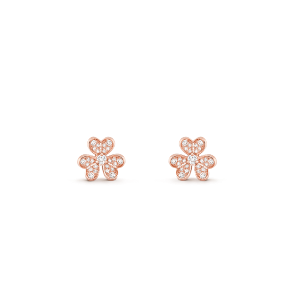 Van Cleef & Arpels Frivole earrings, mini model