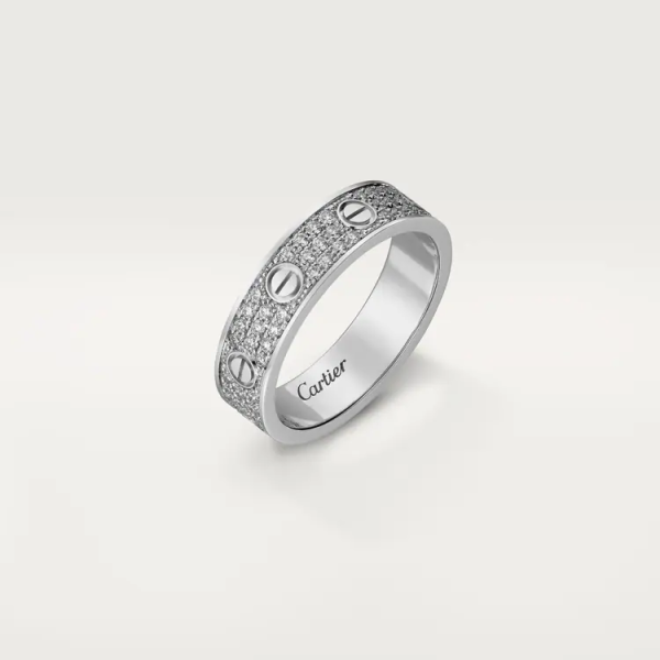 CARTIER LOVE WEDDING BAND, DIAMOND-PAVED - Image 4