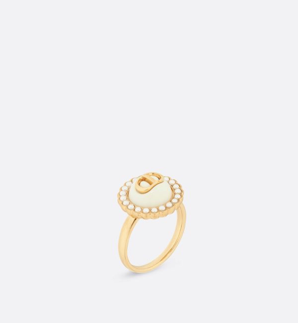 DIOR Petit CD Baroque Ring