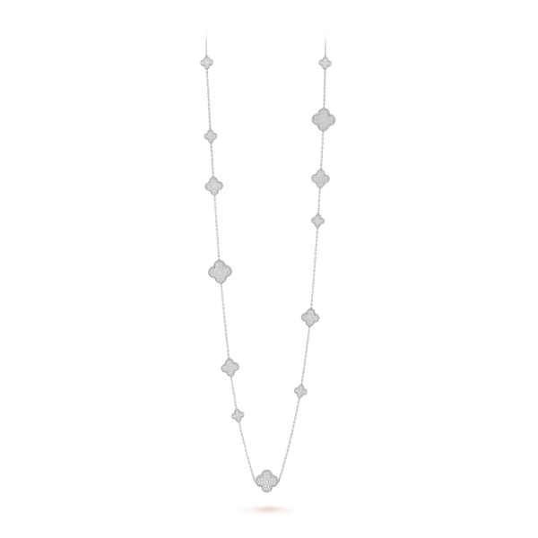 Van Cleef & Arpels Magic Alhambra long necklace, 16 motifs - Image 2