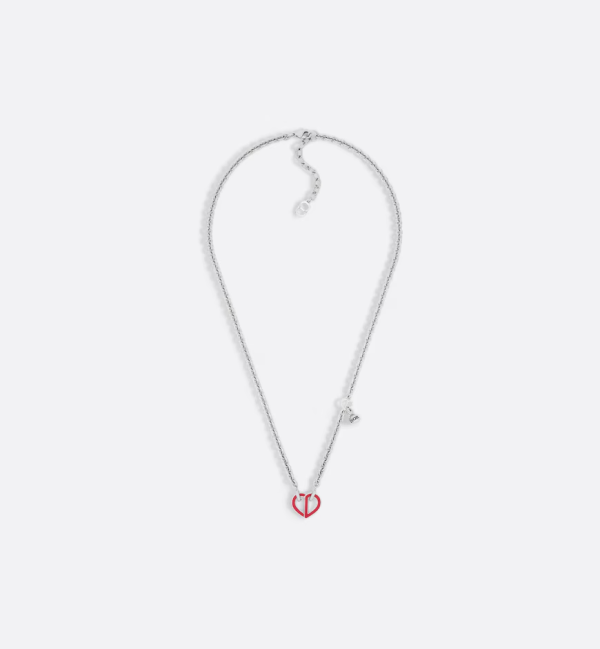 DIOR CD Heart Necklace