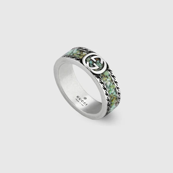 GUCCI INTERLOCKING RING - Image 2