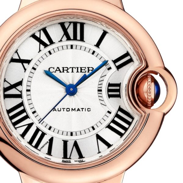 CARTIER 33MM BLUE BALLOON WATCH - Image 2