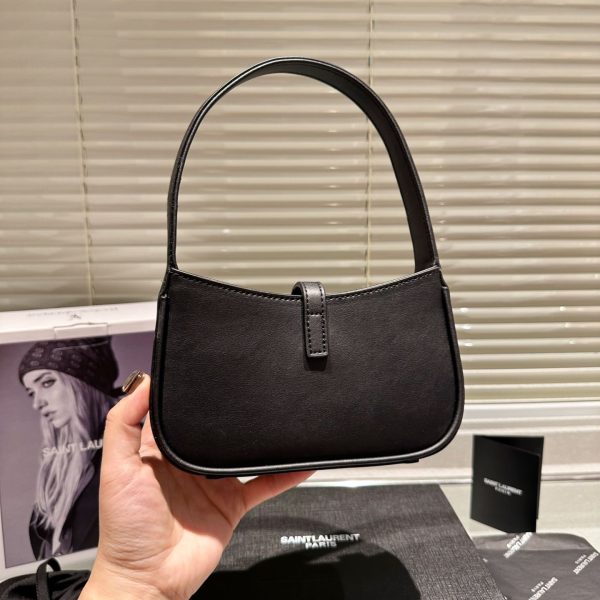 SAINT LAURENT LE 5 A 7 IN VEGETABLE-TANNED LEATHER - Image 4