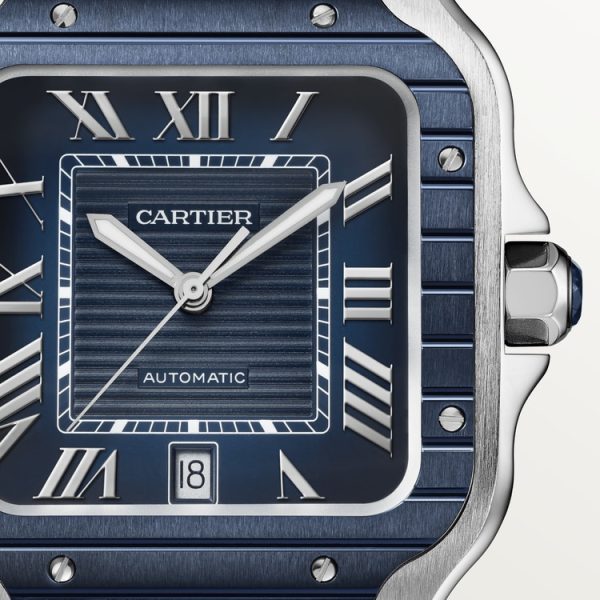 CARTIER SANTOS DE  WATCH LARGE MODEL - Image 6