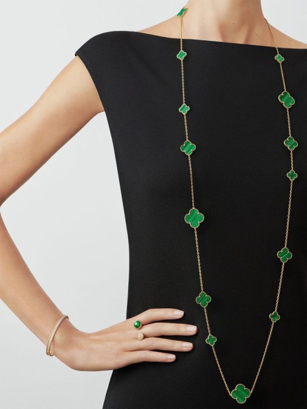 Van Cleef & Arpels Magic Alhambra long necklace, 16 motifs - Image 3