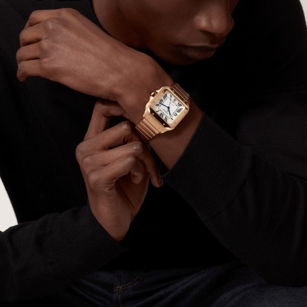 CARTIER SANTOS DE  WATCH LARGE MODEL - Image 5
