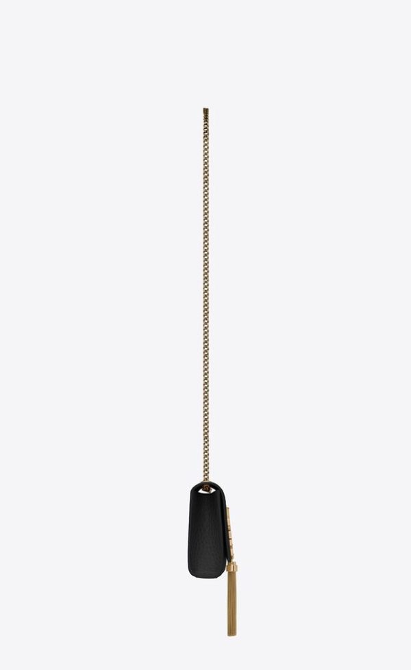 SAINT LAURENT KATE SMALL TASSEL IN CROCODILE-EMBOSSED LEATHER - Image 3