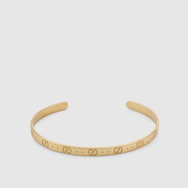 GUCCI ICON BRACELET IN YELLOW GOLD