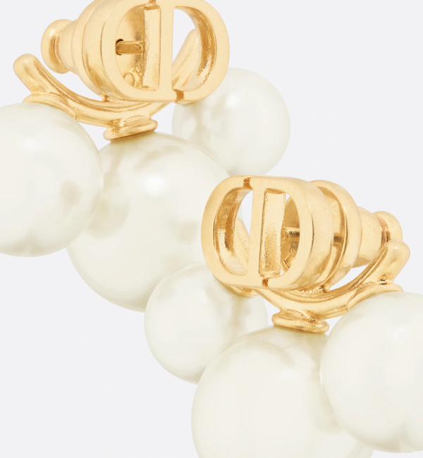 DIOR Triptyque Mini Stud Earrings - Image 4
