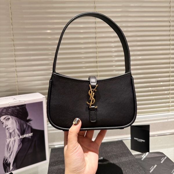 SAINT LAURENT LE 5 A 7 IN VEGETABLE-TANNED LEATHER - Image 10