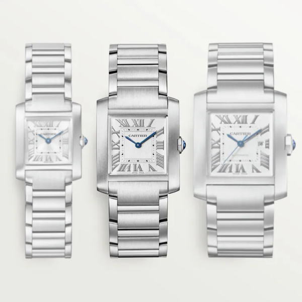 CARTIER TANK FRANCAISE WATCH MEDIUM MODEL - Image 8