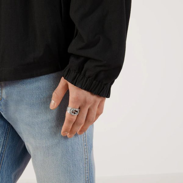 GUCCI INTERLOCKING RING - Image 3