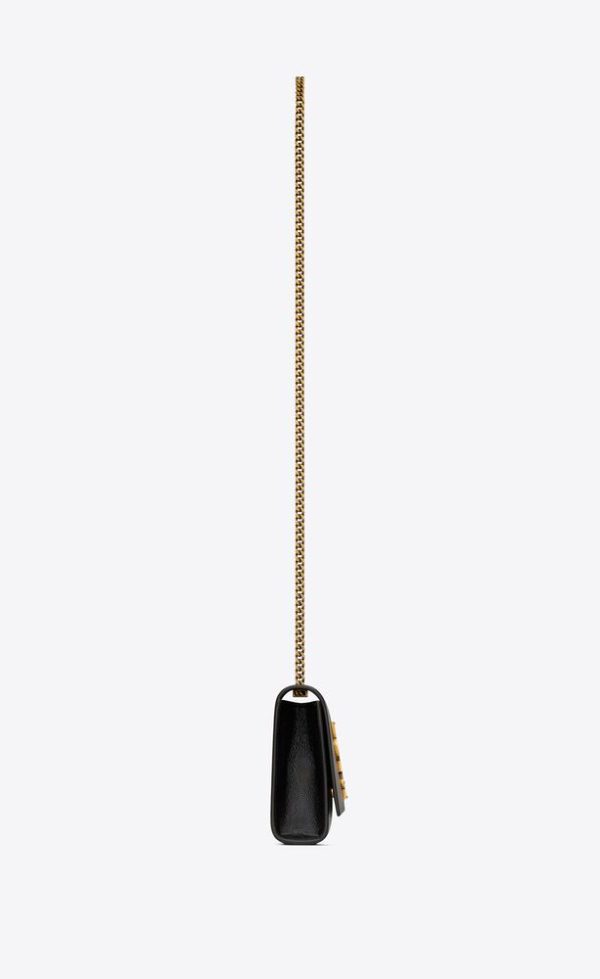 SAINT LAURENT KATE SMALL IN SHINY GRAINED LEATHER - Image 3