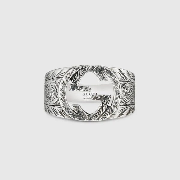 GUCCI INTERLOCKING RING - Image 2