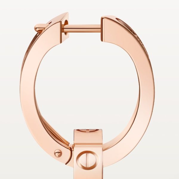 CARTIER LOVE EARRINGS, MULTIWEAR, HALF-PAVED - Image 4