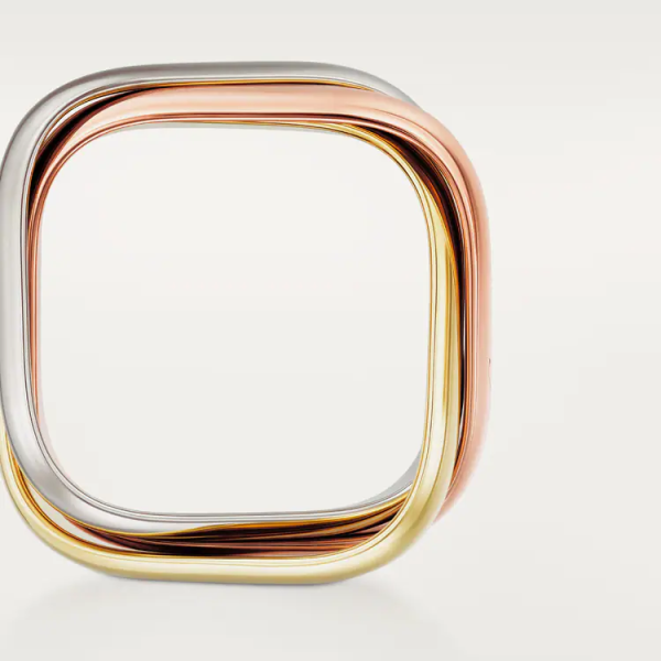 CARTIER TRINITY CUSHION RING, MEDIUM MODEL - Image 4