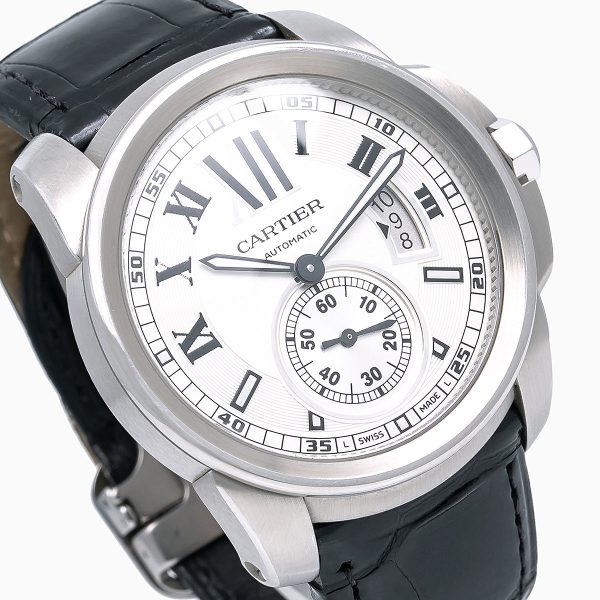 CARTIER CALIBRE DE  W7100037 42MM SILVER DIAL - Image 4