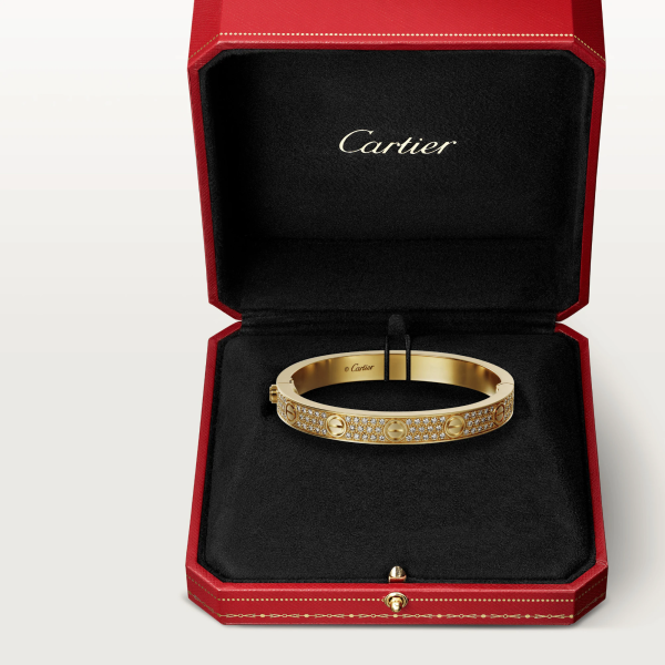 CARTIER LOVE BRACELET, DIAMOND-PAVED - Image 6