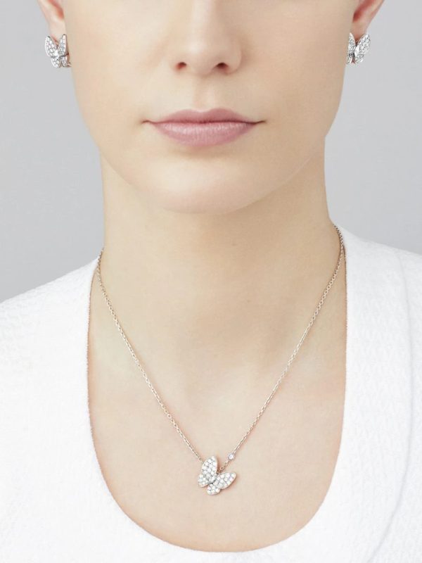 Van Cleef & Arpels Two Butterfly pendant - Image 3