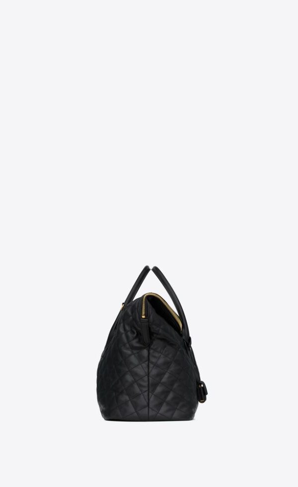 SAINT LAURENT ES GIANT TRAVEL BAG IN QUILTED LEATHER - Image 5