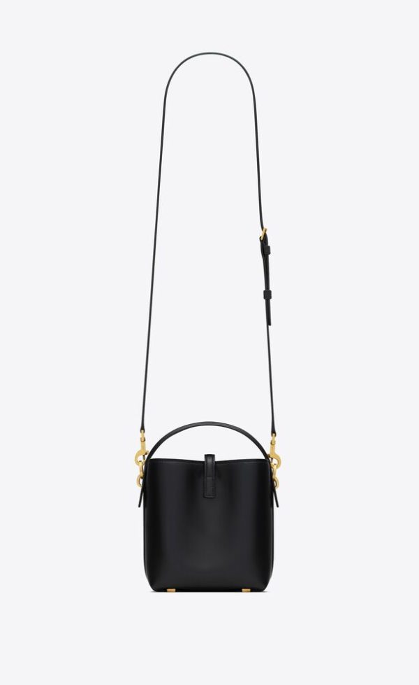 SAINT LAURENT LE 37 MINI IN SHINY LEATHER - Image 5
